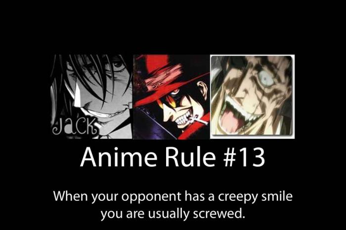 anime rule #13
