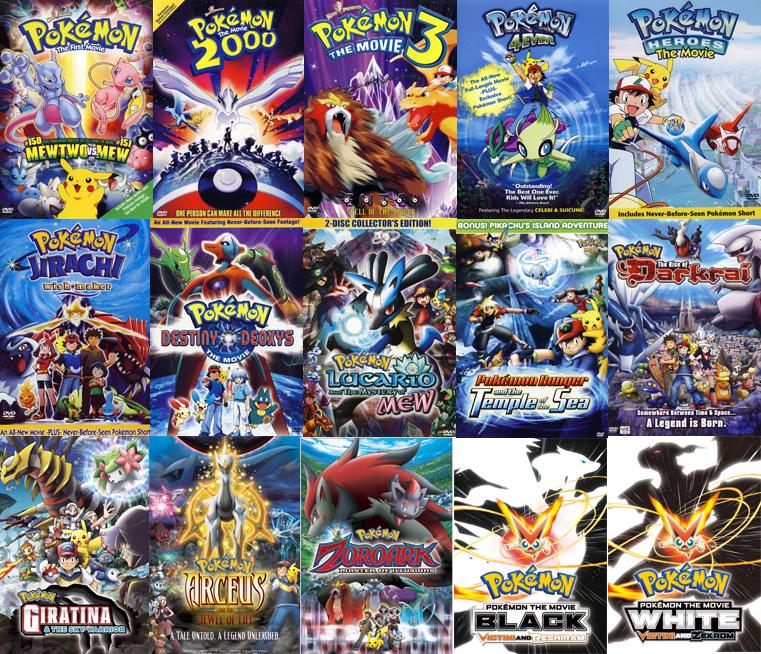 Pokemon Movie posters
